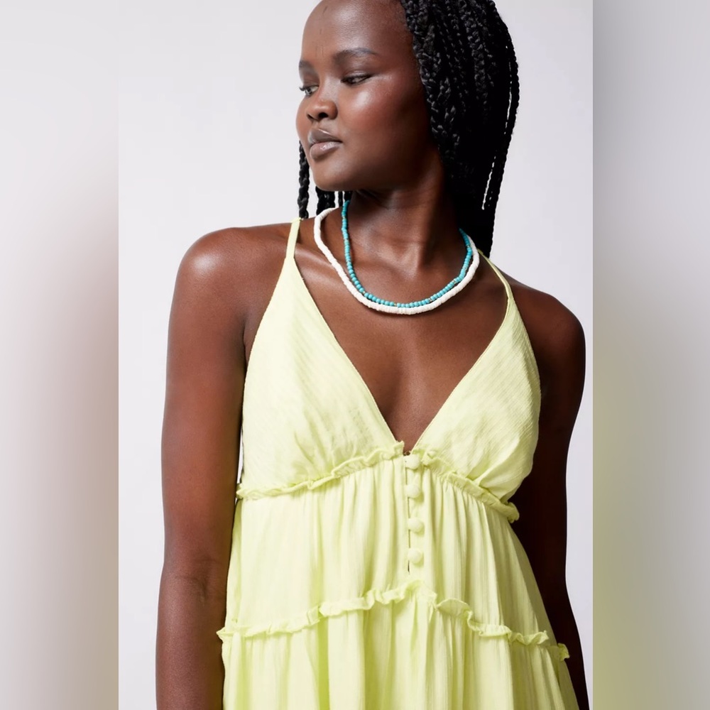 UO Tianna Strappy-Back Mini Dress - Picture 3 of 5